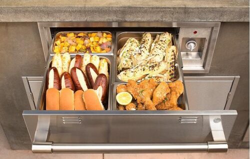 OUTDOOR WARMING DRAWER