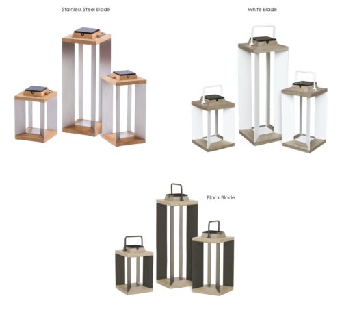 Modern Patio Furniture - Blade Solar Lantern