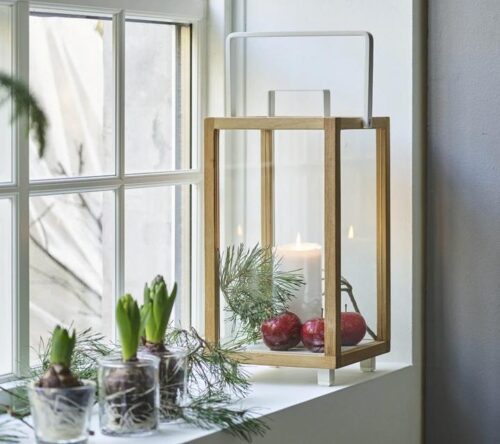 Modern Patio Furniture - Lighthouse Teak Lantern