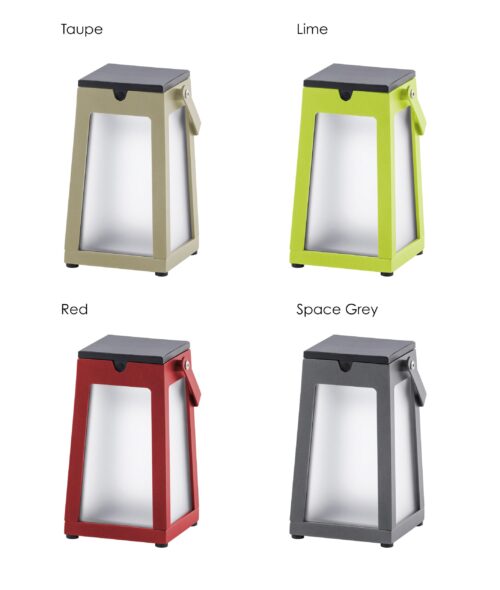 Solar Lanterns - Tinka Aluminum Lantern