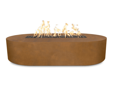 non elipse modern fire pit