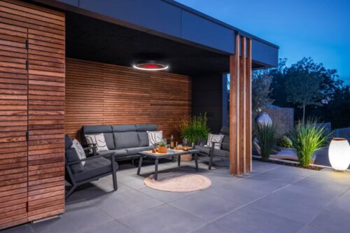 eclipse pendant electric heater