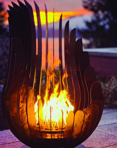cascade flame night