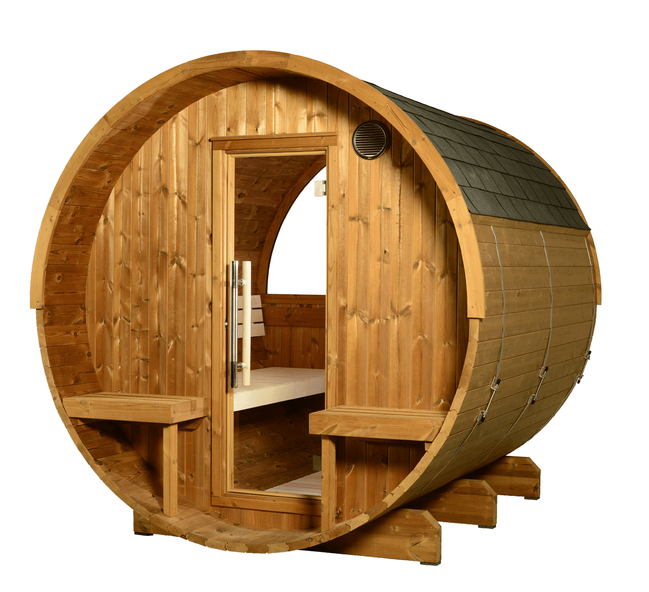 evander barrel sauna