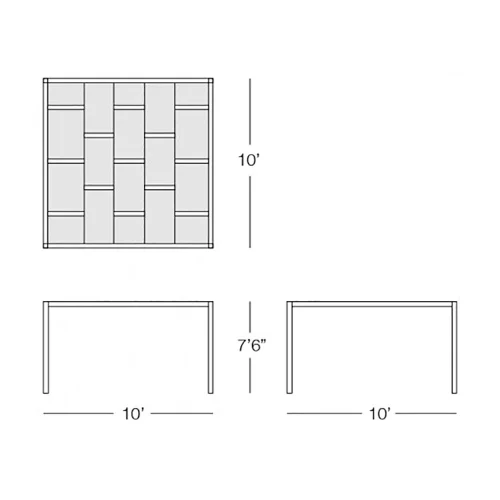 breeze cabana minimalistic design