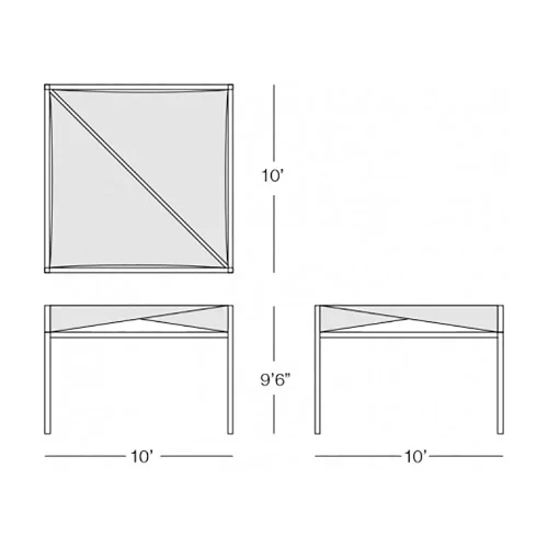 float cabana drawing