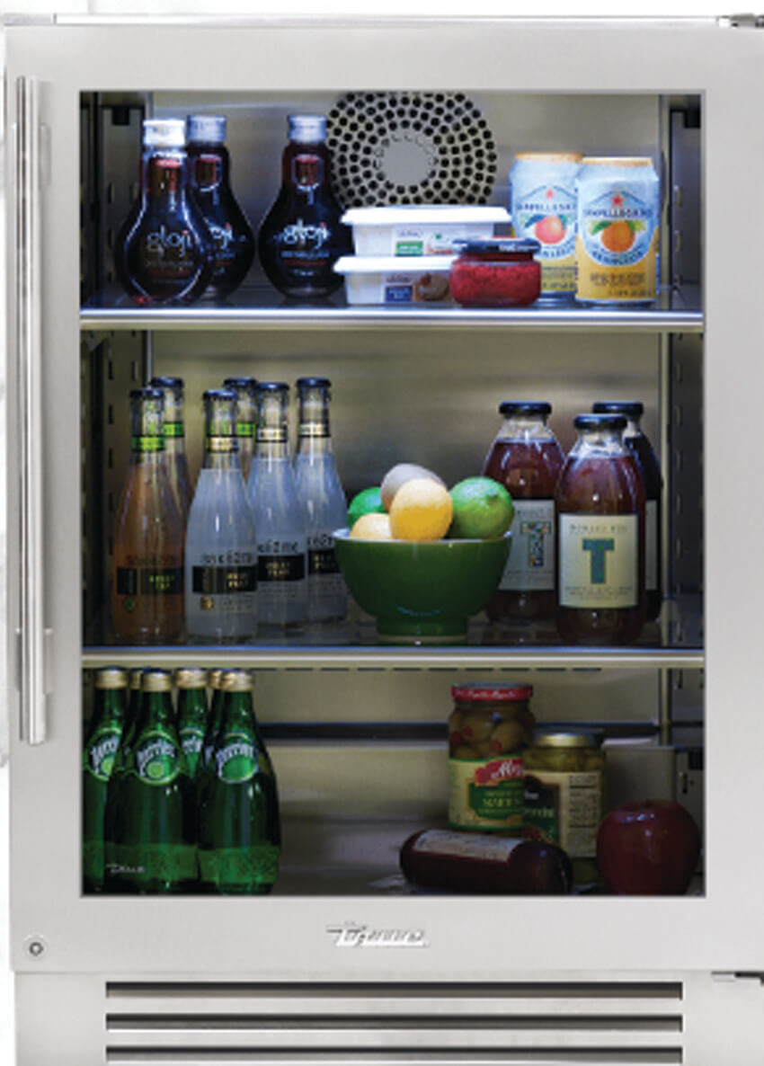 True 24" Single Door Refrigerator- Panel Ready Under Counter